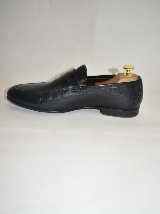 New! To Boot New York Portofino Penny Loafer Black Leather Size 8 MSRP $395 main image 5